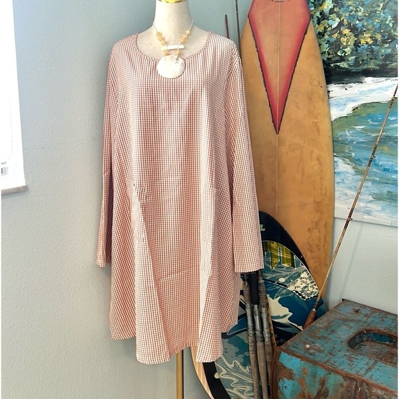 Emery Rose, Gorgeous Buffalo Plaid Pull-On Dress,POCKETS,NBW,Lightweight Size 4X - Picture 4 of 13